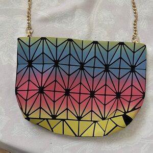 Colorful Geometric Pattern Women Bag